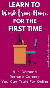 Learn How To Work From Home For The First Time Working From Home Work From Home Jobs Work From Home Moms