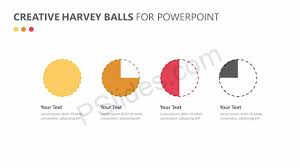 Creative Harvey Balls For Powerpoint Pslides