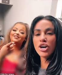 Katie Price hits the recording studio with X Factor's Scarlett Lee in a bid  to relaunch her pop career and reveals her song will be released in two  weeks