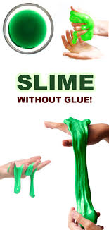 Add the cornstarch and mix into a crumbly paste. No Glue Slime Recipe