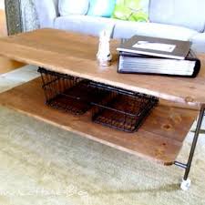 Build this gorgeous restoration hardware monastery table using our plans and legs from osborne wood products. Diy Restoration Hardware Inspired Coffee Table Coffee Side Tables Tip Junkie