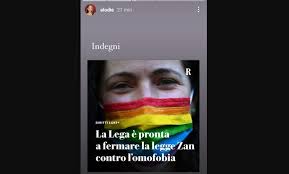In questi giorni, il ddl zan ha occupato di nuovo le cronache pure per le. Indegni Elodie Contro La Lega Che Ostacola La Legge Contro L Omofobia