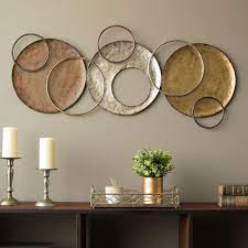 Stratton Home Decor Modern Circles Wall Decor Kohls Plate Wall Decor Plates On Wall Stratton Home Decor