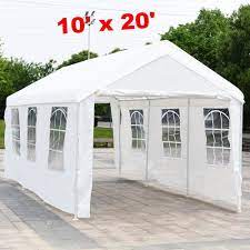 Car Canopy Tent Heavy Duty Garage Carport Outdoor Shade Rain Shed Portable 10x20 Carcanopytent Portable Carport Car Canopy Tent Canopy