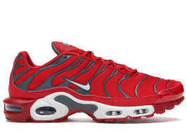 Nike Air Max Plus University Red Pure Platinum In 2020 Nike Air Max Plus Nike Air Max Nike Air