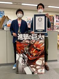 The official twitter for attack on titan tv. Attack On Titan Giant Manga Breaks Guinness World Record As World S Largest Comic Book