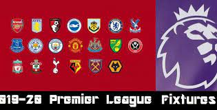 The teams which were relegated to the efl championship were bournemouth , watford and norwich city. Premier League Fixtures 2019 20 Key Dates And Full Schedule
