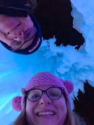 When the magic of winter turns everything into blossoms of ice.