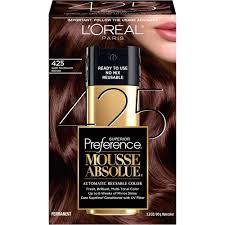 loreal paris superior preference mousse absolue hair color