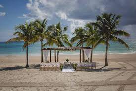 Beautiful Setup At The Beach Gazebo Here At Secrets Maroma Beach Rivi Destination Wedding Mexico Secrets Maroma Beach Riviera Cancun Destination Wedding Resort