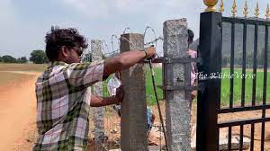 Crazy Welding Steel Welding A Metal Gate Frame At My Land Welding Steel Gate Gate