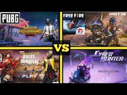 Why not fortnite and apex legends or even cod warzone, right? Pubg Mobile Vs Free Fire Vs Rules Of Survival Vs Cyber Hunter Youtube