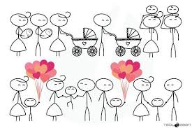 Stick Figure Family Love Stickpeople Weddingclipart Stickfigureclipart Stick Figure Family Stick Figures Wedding Clipart