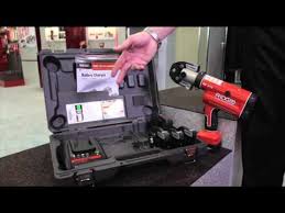 Viega propress copper pipe crimping tool. Rp 210 B Press Tool Ridgid Tools