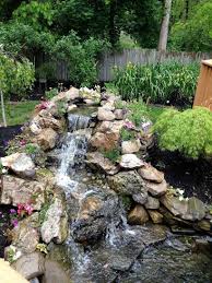 Diy Garden Pond Waterfall Ideas Frugal Living Waterfalls Backyard Small Backyard Landscaping Ponds Backyard