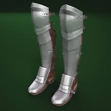 3d Model Of Medieval Armour Boots V3 Medieval Boots Armor Shoes Boots
