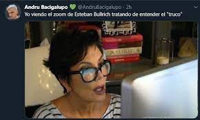 Un descuido de esteban bullrich dejó al descubierto que usa un doble para ausentarse en la el insólito doble de esteban bullrich en el senado que se hizo viral. Legislo Muy Duro Como Un Esclavo Los Mejores Memes Por El Descuido De Esteban Bullrich En Zoom El Comodorense