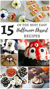15 Of The Best Easy Halloween Dessert Recipes Mm Link Party 173 Halloween Food Desserts Halloween Desserts Easy Halloween Desserts