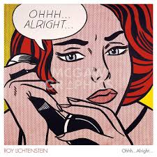 Roy lichtenstein was an american pop artist famous for his comic strip paintings like 'whaam!' and roy fox lichtenstein was a pop artist from america whose works, in comic strips style, portray the he also started to experiment with the subject of entablatures. Ohhh Alright 1964 In 2021 Lichtenstein Pop Art Roy Lichtenstein Pop Art Roy Lichtenstein Art