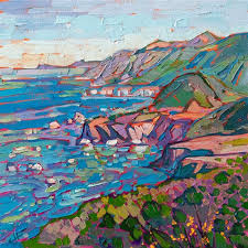 Highway 1 In Central California Provides Endless Inspiration Along Its Ever Winding Curv American Impressionism Modern Impressionism Contemporary Impressionism
