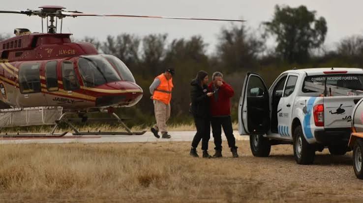 Tragedia en San Juan: cayó un helicóptero y hay 7 muertos, entre ellos funcionarios