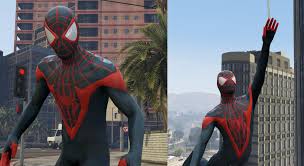 A page for describing characters: Ultimate Spider Man Miles Morales Mh Gta5 Mods Com