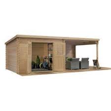 Abri De Jardin 28mm 18m2 En Bois Traite Toit Plat 312 X 601 Cm Bear County Http Www Amazon Fr Dp B00sctrx8 Abri De Jardin Auvent Bois Abri De Jardin Moderne