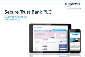 Secure trust bank group comprises secure trust bank plc, v12 retail finance limited, debt managers (services) limited and stb leasing limited (we, our, us). Secure Trust Bank Plc Year End Results 19th March Pdf Free Download