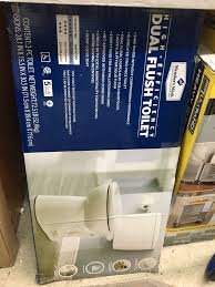 Dual flush toilets are a great toilet system to have in your home, allowing you to control how much water you use per flush. Member S Mark Flush Toilet For Sale In Huntington Park Ca Offerup