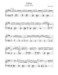 Print And Download In Pdf Or Midi Falling A Simple Vocal And Piano Sheet Music For Falling By Harry Styl Flute Sheet Music Piano Music Notes Piano Notes Songs