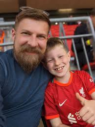 Last home game of the season with this little dude ❤️