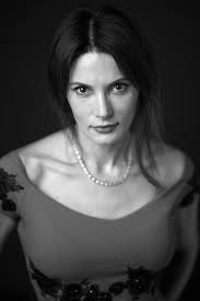 Portrait of a special person in black and white