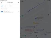 Can't get downloaded maps to work offline. - Google Maps Community
