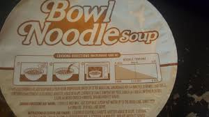 This Microwave Noodle Bowl Includes A Noodle Texture Chart
