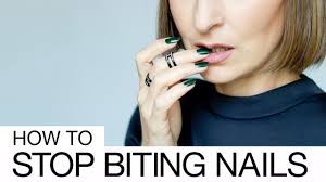 how to stop biting nails the