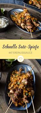 Sate Spiesse Saftige Hahnchenbissen Mit Erdnusssauce Rezept Erdnusssauce Rezepte Streetfood Rezepte