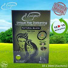 Our guarantee we do our best to source the most unique and innovative products we can find, and to make sure that you, our customer, always has the best possible experience when. Buy Promotion 3 Sachets Black Colour Hair Darkening Shampoo Unique Cosmetique Dye Expiry 19 12 2023 Seetracker Malaysia