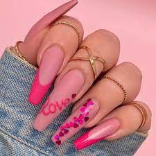 Best Nails Clips On Instagram Follow Us Best Nailsclips Follow Us Best Nailsclips Follow Long Acrylic Nails Pink Nails Valentines Nails