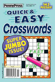 Find dell all easy crosswords online from the original publisher of your favorite puzzles, penny dell publishing. Quick Easy Crosswords Penny Dell Puzzles