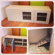 *check back soon for article link****unfortunately the article has been lost :( ev. Homemade Bunny Hutch Bunny Ikea Ikeahackers Besta Octo Flickr