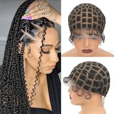 Amazon.com: Braided Wig Cap With Baby Hair Double Full Hd Lace Crochet Wig  Cap For Crochet Hair Lace Wig Cap for Making Glueless Braiding Hair Crochet  Caps For Women (Black, 79 Knots