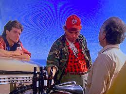 I Was Watching Karate Kid 1984 And I Noticed That This Guy Was Wearing A Washington Nationals Hat The Washington Nationals Were Founded In 2004 20 Years After The Release Of Karate Kid Glitchinthematrix