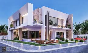 Modern Villa Ksa The Villa Of Mr Abu Jawad Dieb Studio Was Designed Mr Abu Jawad Villa Luxury Homes Dream Houses Villa Design Villa