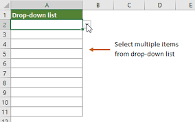 While this is the fastest method to create a dropdown list in excel, it's also the hardest to maintain. How To Create Drop Down List With Multiple Selections Or Values In Excel