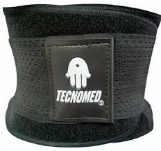Tecnomed Xtreme Power Fitness Belt Thermo Shaper Unisex Black