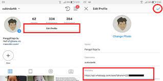 Check spelling or type a new query. Cara Membuat Link Whatsapp Di Instagram Profil Sebagai Kontak Gadgetren