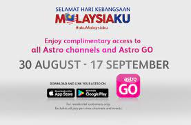 • stream over 60,000 videos on demand and 100 tv channels via astro go. Astro Is Opening All Channels For Free For The Next 19 Days Soyacincau Com