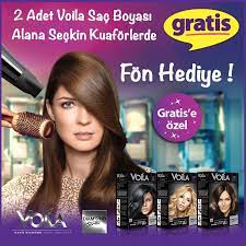 Gratis Ten 2 Adet Voila Sac Boyasi Alana Seckin Kuaforlerde Fon Hediye Kuaforler Sac Boyasi Sac