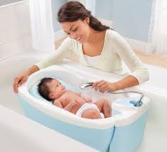 The blubleu magicbath features a 10 jet air massage system and underwater leds. Lil Luxuries Whirlpool Bubbling Spa Shower Summer Infant Baby Products