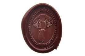 Kinoko Mushroom Wax Seal Stamp Designed By Hana T Wax Seal Stamp Wax Seals Stamp Design